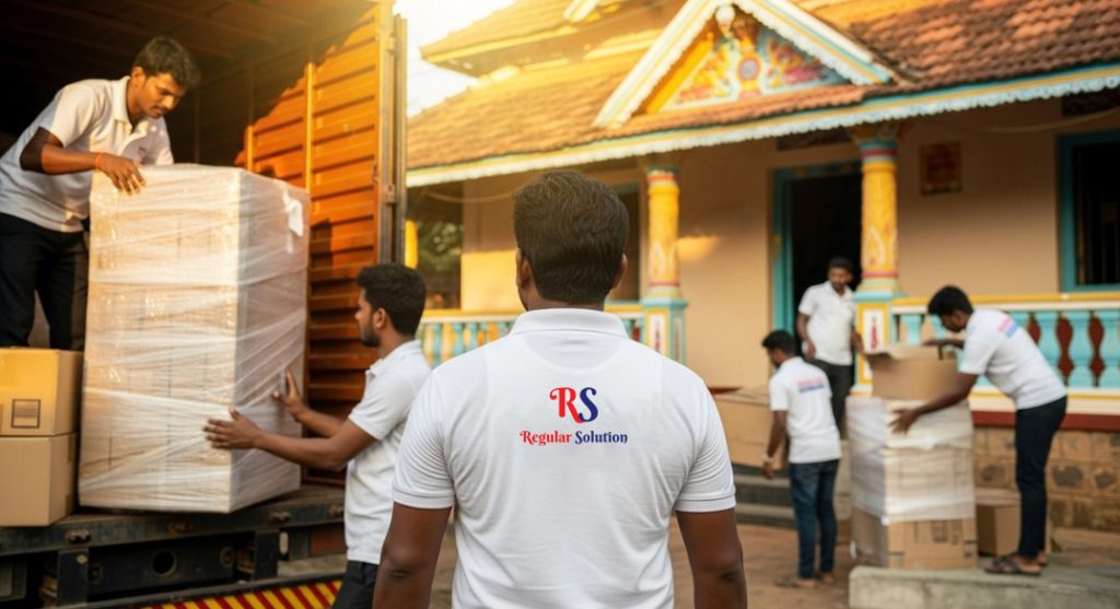 Safe home shifting process in Tamil Nadu.