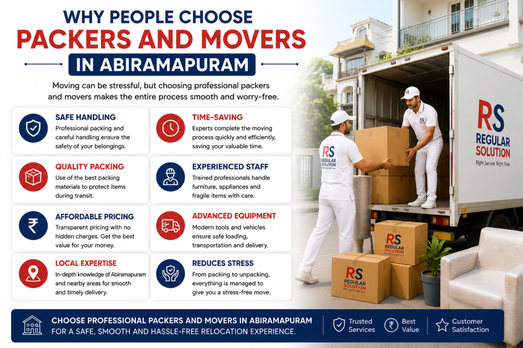 Why People Choose Packers and Movers in Abiramapuram
