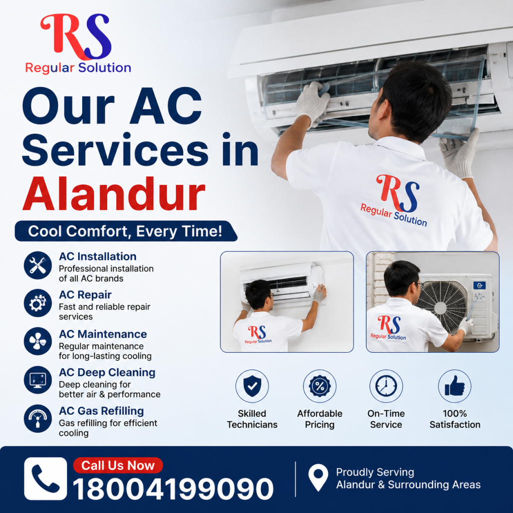 Our AC Services in Alandur