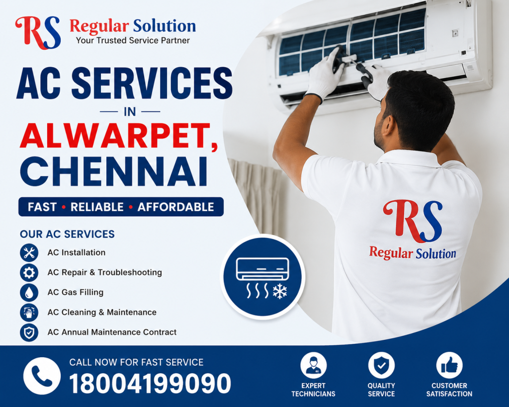 AC Services in Alwarpet, Chennai